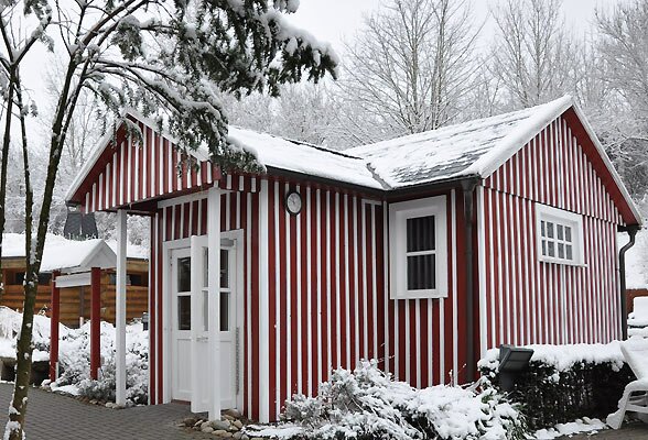 Schwedenhaus-Sauna